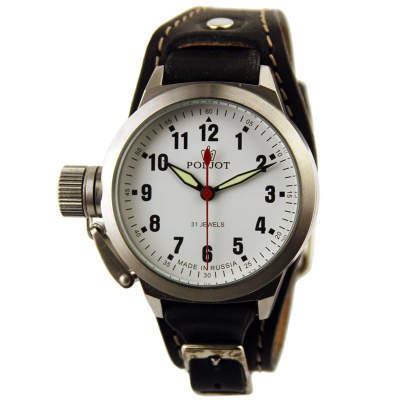 POLJOT self-winding watch in a steel case POLJOT self-winding watch in a steel case