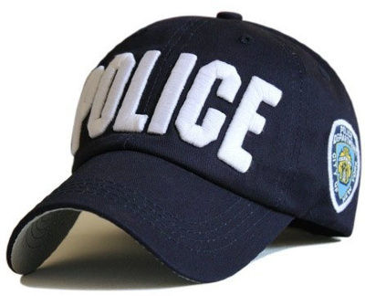 Бейсболка POLICE темно-синяя 