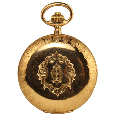 Часы золотые карманные «Монополия» Gold watch "Monopoly"